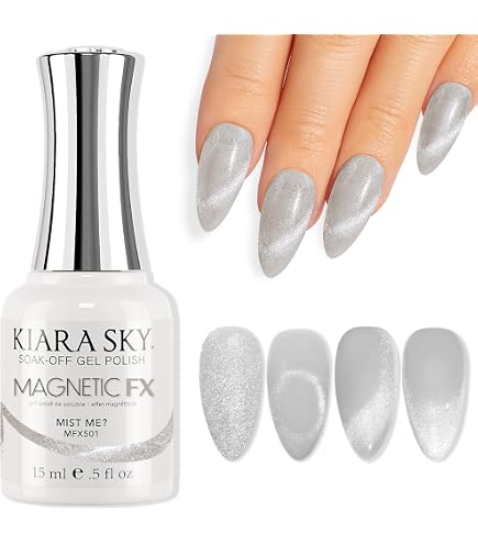 Amazon.com : KIARA SKY Cat Eye Gel Nail Polish 15ml | Rose Gold